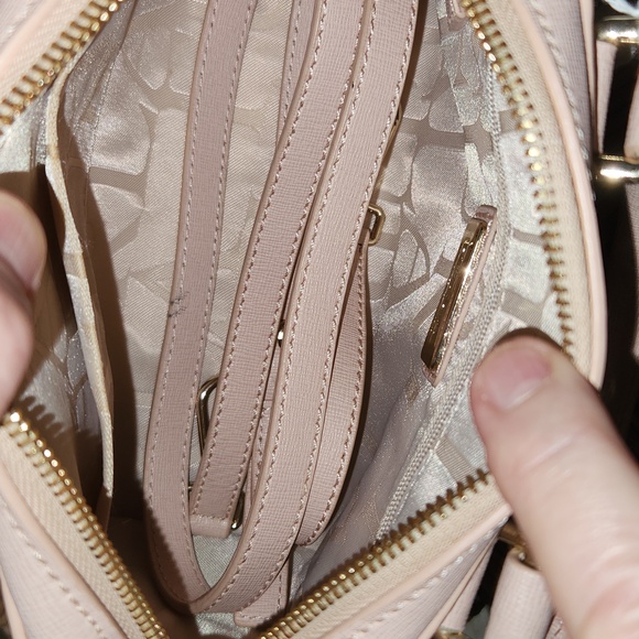 #493 FURLA Powder pink mini w/strap. Preloved item sold as is - Picture 7 of 7